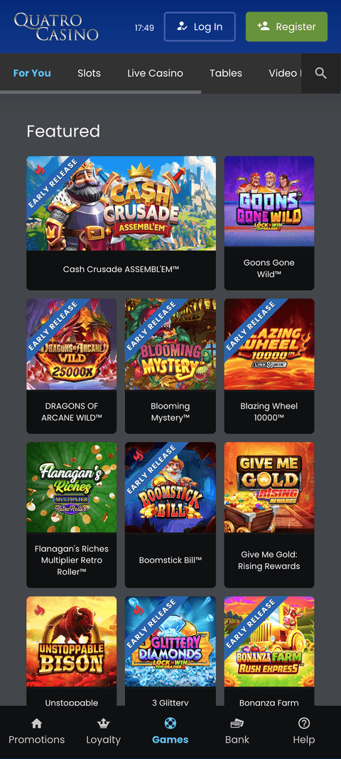 Real-Time Options and Quatro Casino Live Games with Dealers